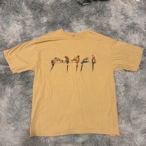 Newport Blue Short Sleeve T Shirt Men's Size XXL Beige